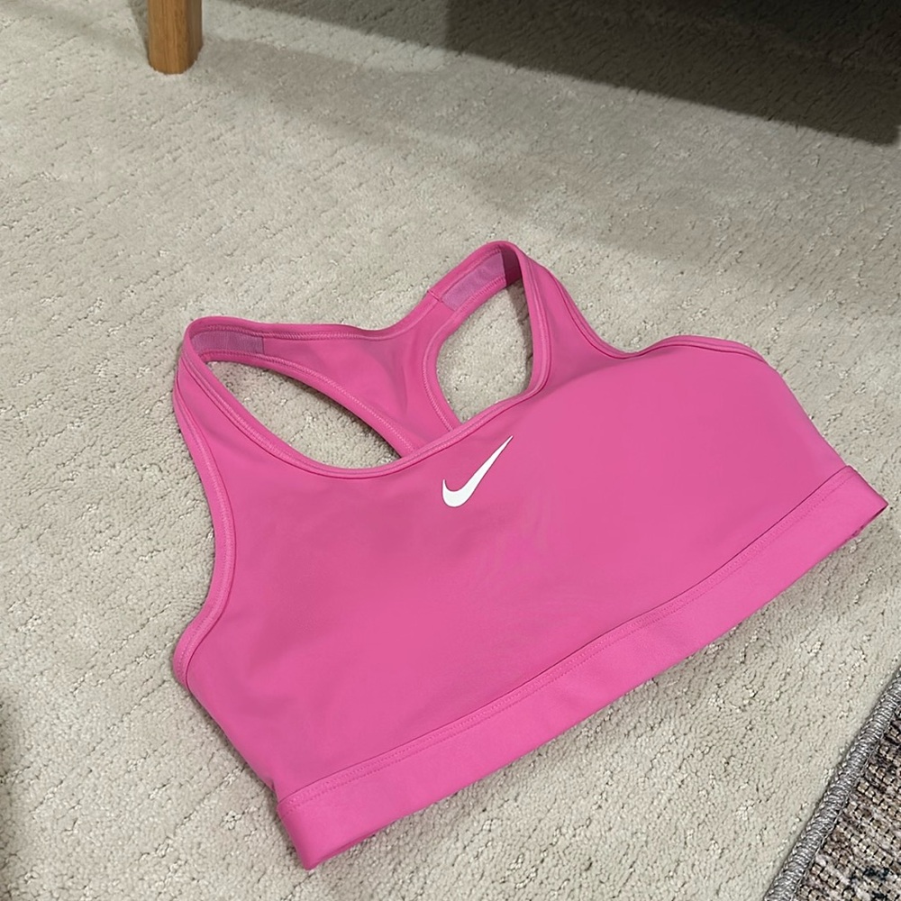 Hot Pink Nike Sports Bra